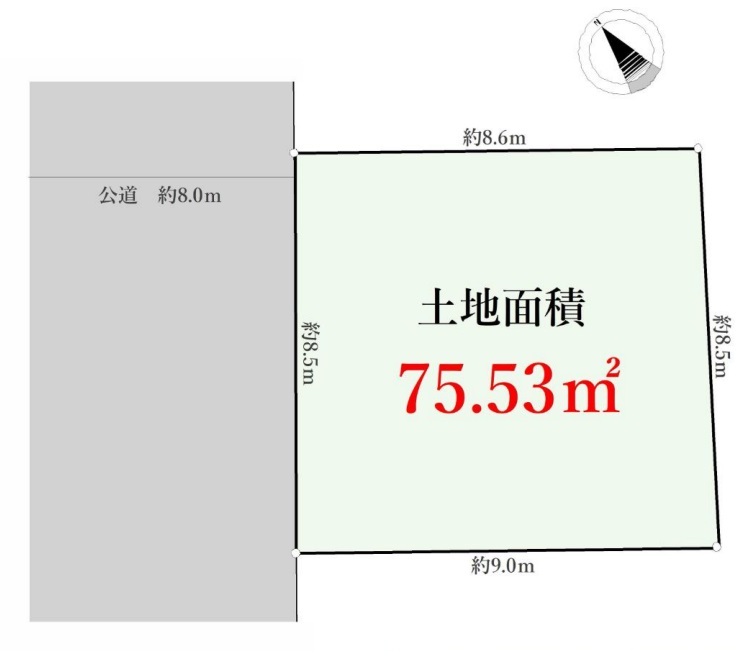 中区常磐町5丁目　1棟ビル(土地)