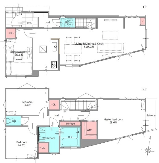 港北区師岡町Ⅱ　新築戸建　全2棟　1号棟