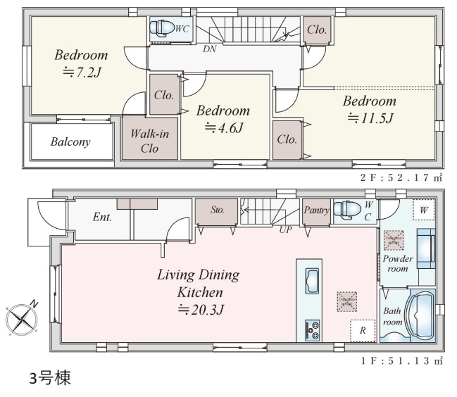 保土ケ谷区常盤台　新築戸建　全4棟