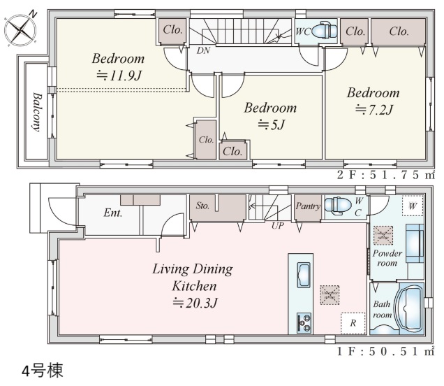 保土ケ谷区常盤台　新築戸建　全4棟